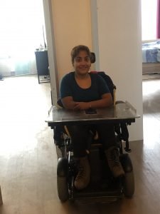 Dailisha heeft spina bifida